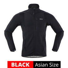 Load image into Gallery viewer, ARSUXEO Winter Warm Up Thermal Fleece Cycling Jacket Bicycle MTB Road Bike Clothing Windproof Waterproof Long Jersey Jersey