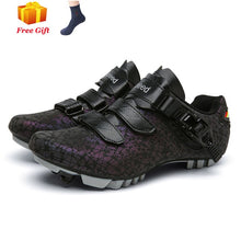 Load image into Gallery viewer, MTB Cycling Shoes Men Outdoor Sports sapatilha ciclismo Self-locking Nonslip Mountain Bike Sneakers Racing Women Bicycle Shoes