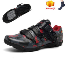 Load image into Gallery viewer, MTB Cycling Shoes Men Outdoor Sports sapatilha ciclismo Self-locking Nonslip Mountain Bike Sneakers Racing Women Bicycle Shoes