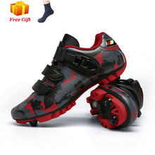 Load image into Gallery viewer, MTB Cycling Shoes Men Outdoor Sports sapatilha ciclismo Self-locking Nonslip Mountain Bike Sneakers Racing Women Bicycle Shoes
