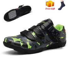 Load image into Gallery viewer, MTB Cycling Shoes Men Outdoor Sports sapatilha ciclismo Self-locking Nonslip Mountain Bike Sneakers Racing Women Bicycle Shoes

