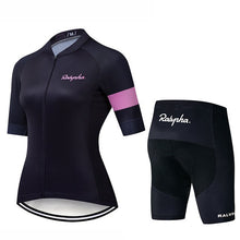 Load image into Gallery viewer, Raphaful Cycling Clothing 2019 Pro Team Ropa Ciclismo Mujer Short Sleeve Cycling Jersey Set Mtb Bike Uniforme Maillot Ciclismo
